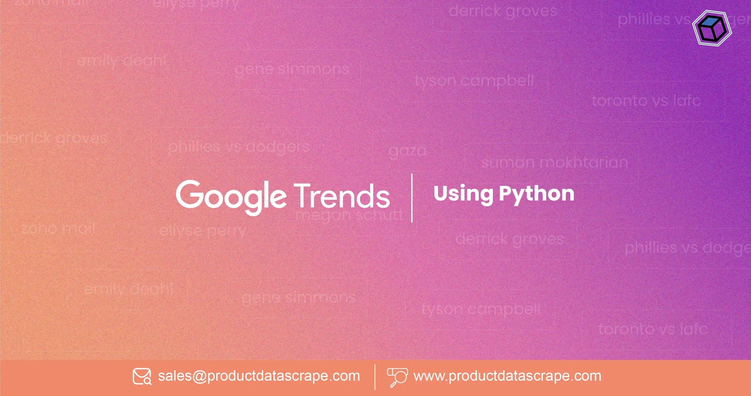Extract Google Trends Insights Using Python - Data-Driven Decisions