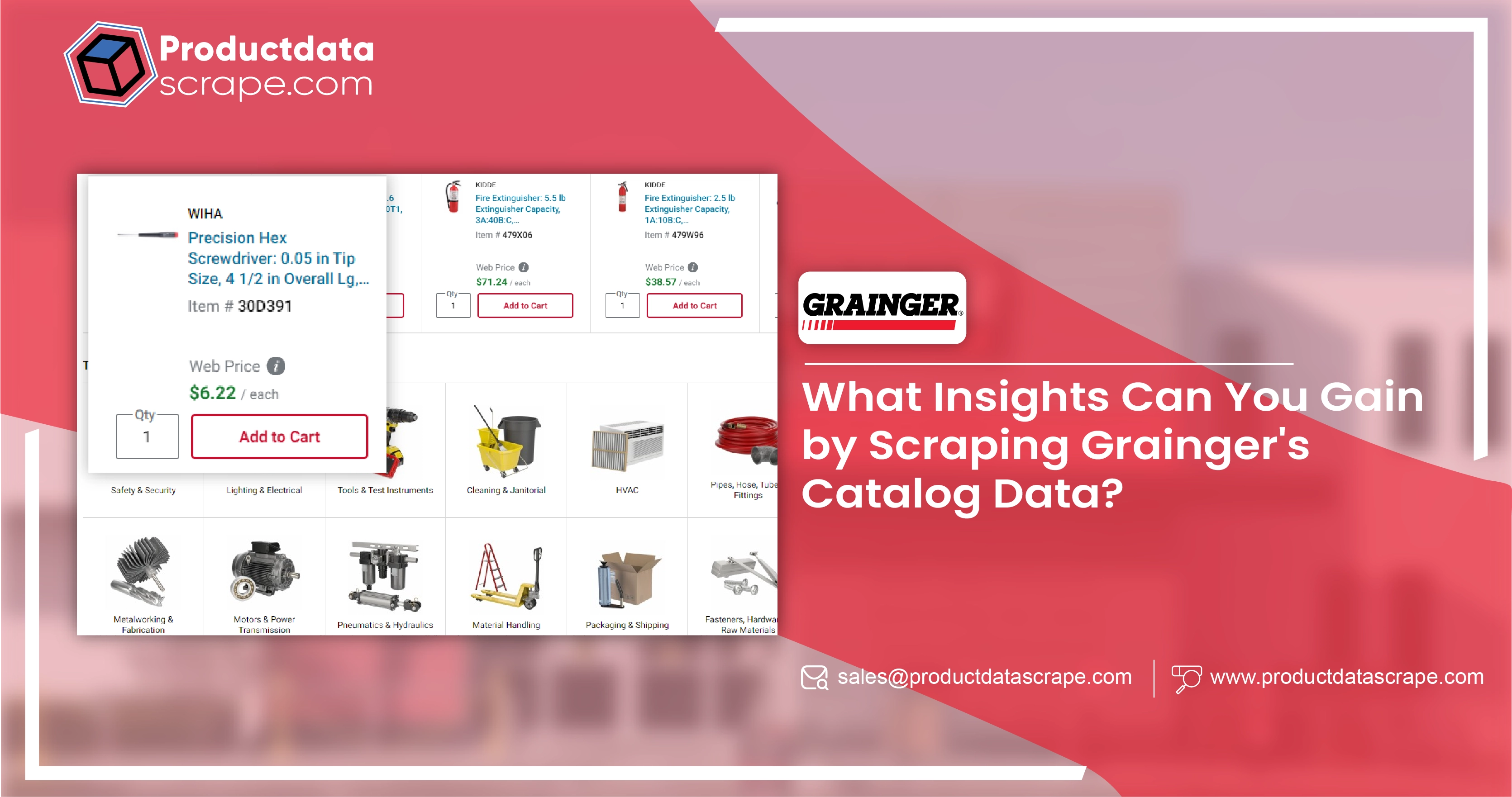 What Insights Can You Gain by Scraping Grainger’s Catalog Data