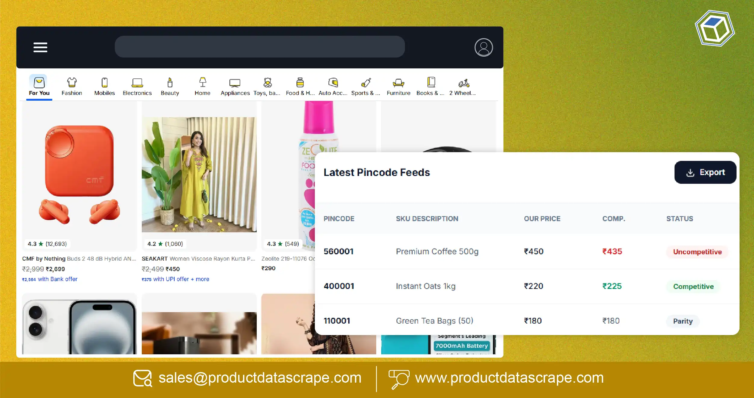 Pincode-Level Flipkart Price Scraping: Why Hyperlocal Pricing Data Matters for India FMCG Brands
