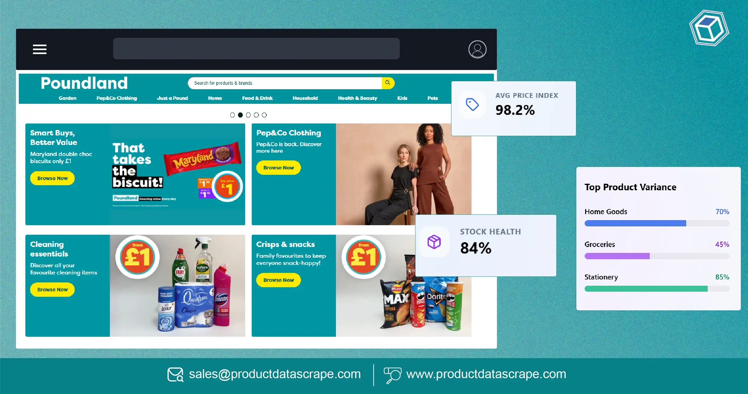 Scraping Poundland Retail Industry Data - How Businesses Monitor Product Pricing, Inventory, and Competitive Insights Scraping Poundland Retail Industry Data - How Businesses Monitor Product Pricing, Inventory, and Competitive Insights