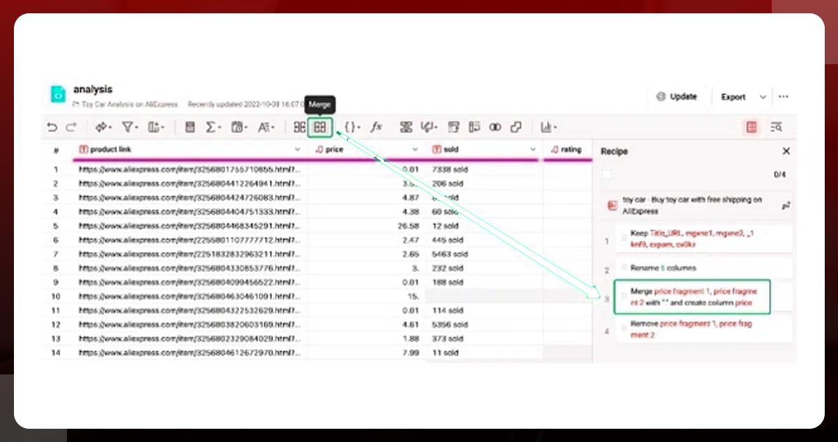 Retrieve-the-Price-Data