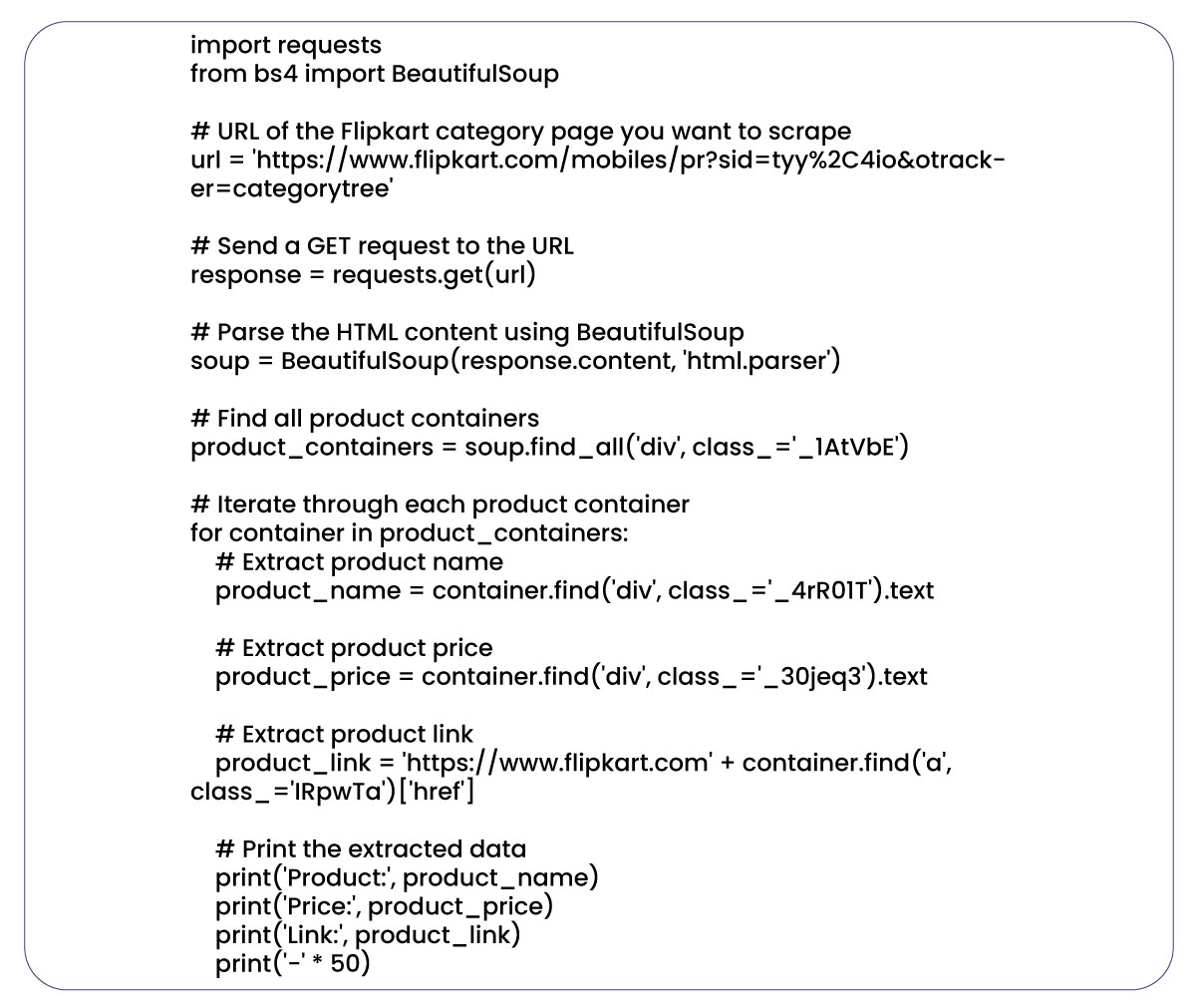 Our-initial-objective-is-to-scrape-Flipkart-data-using-Python-and-BeautifulSoup