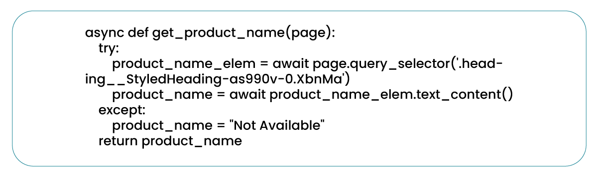 Scrape-Product-Name