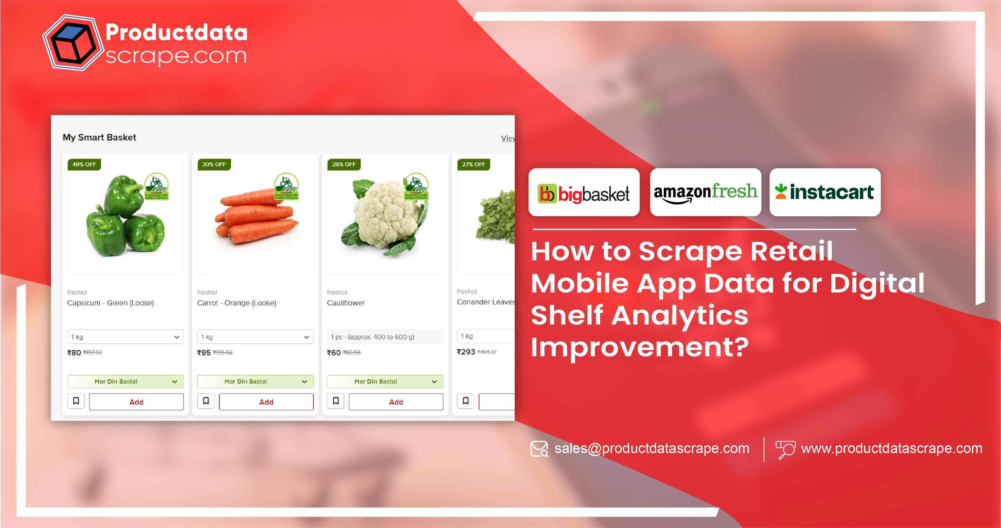 Scrape Retail Mobile App Data for Digital Shelf Analytics Improvement