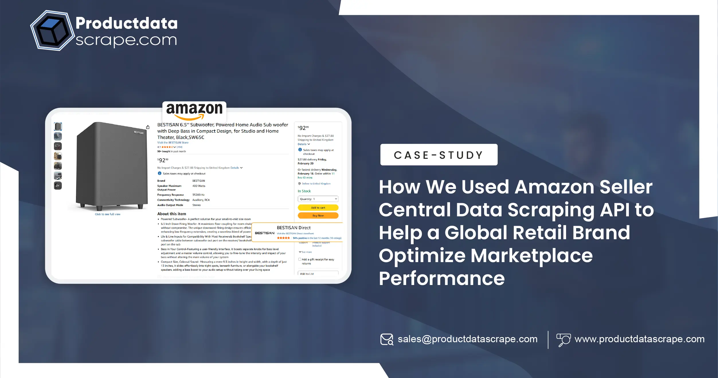 How We Used Amazon Seller Central Data Scraping