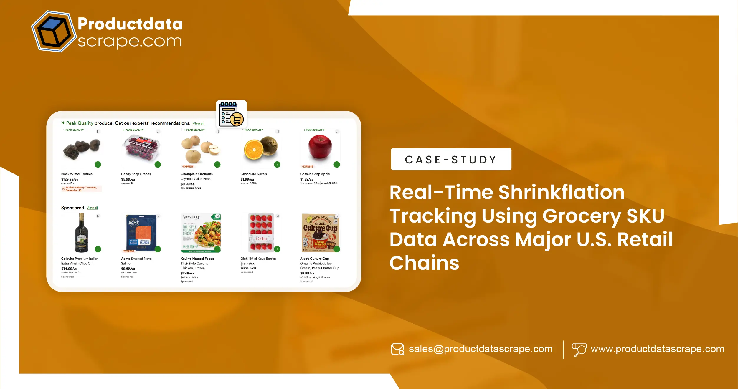 Real-Time Shrinkflation Tracking Using Grocery SKU Data