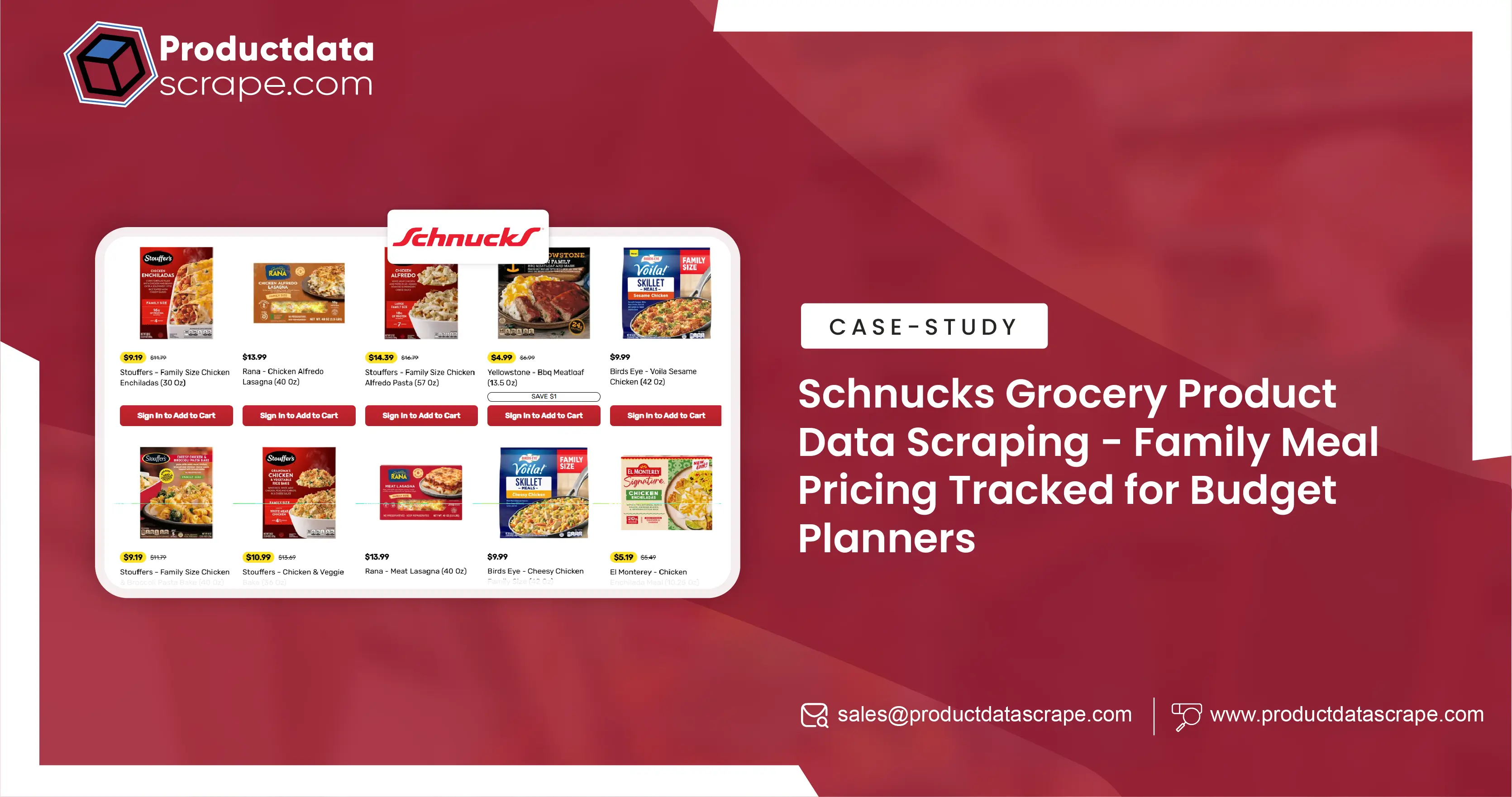 Schnucks Grocery Product Data Scraping
