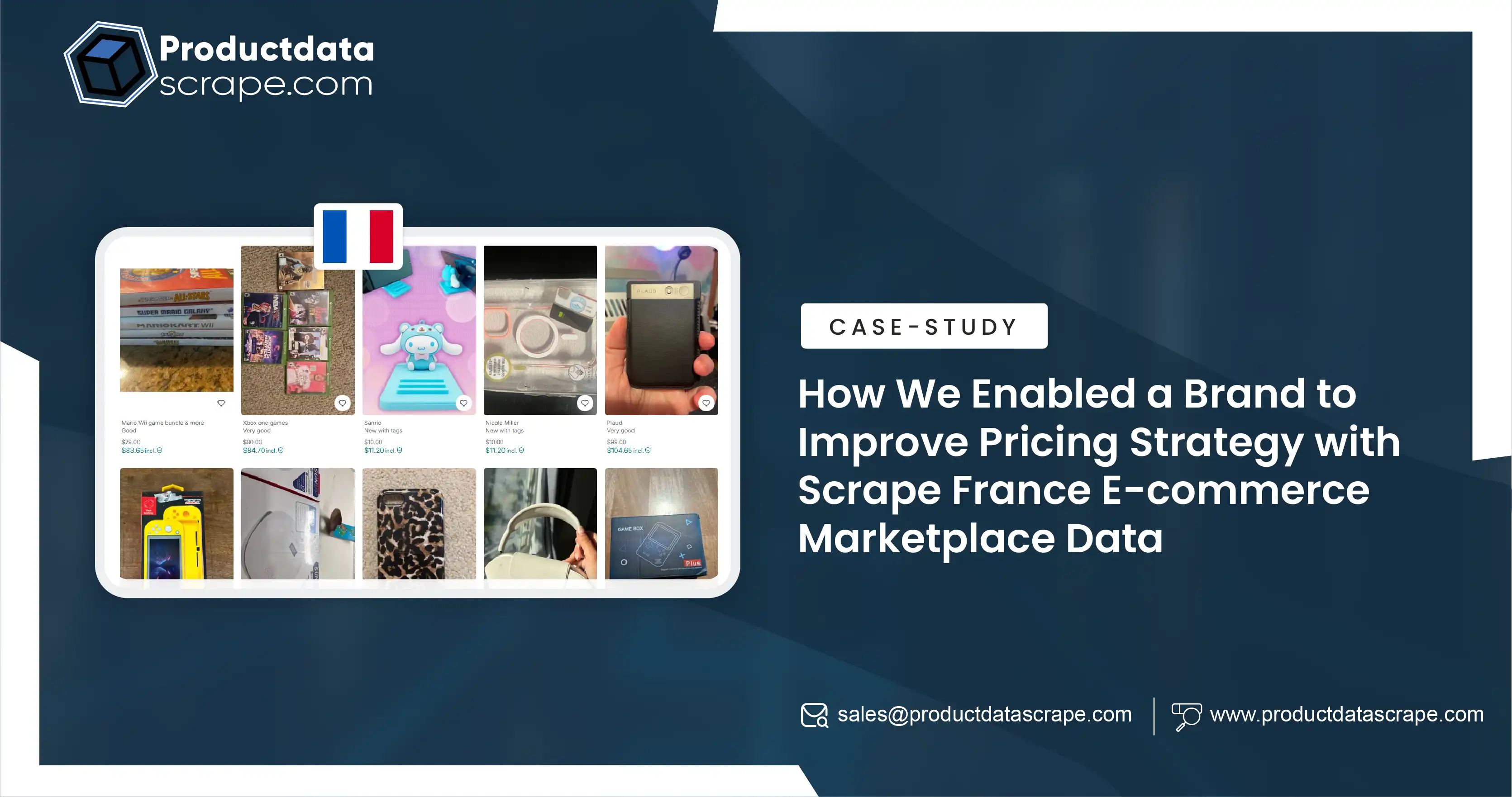 How We Enabled a Brand to Improve Pricing Strategy with Scrape France E-commerce Marketplace Data