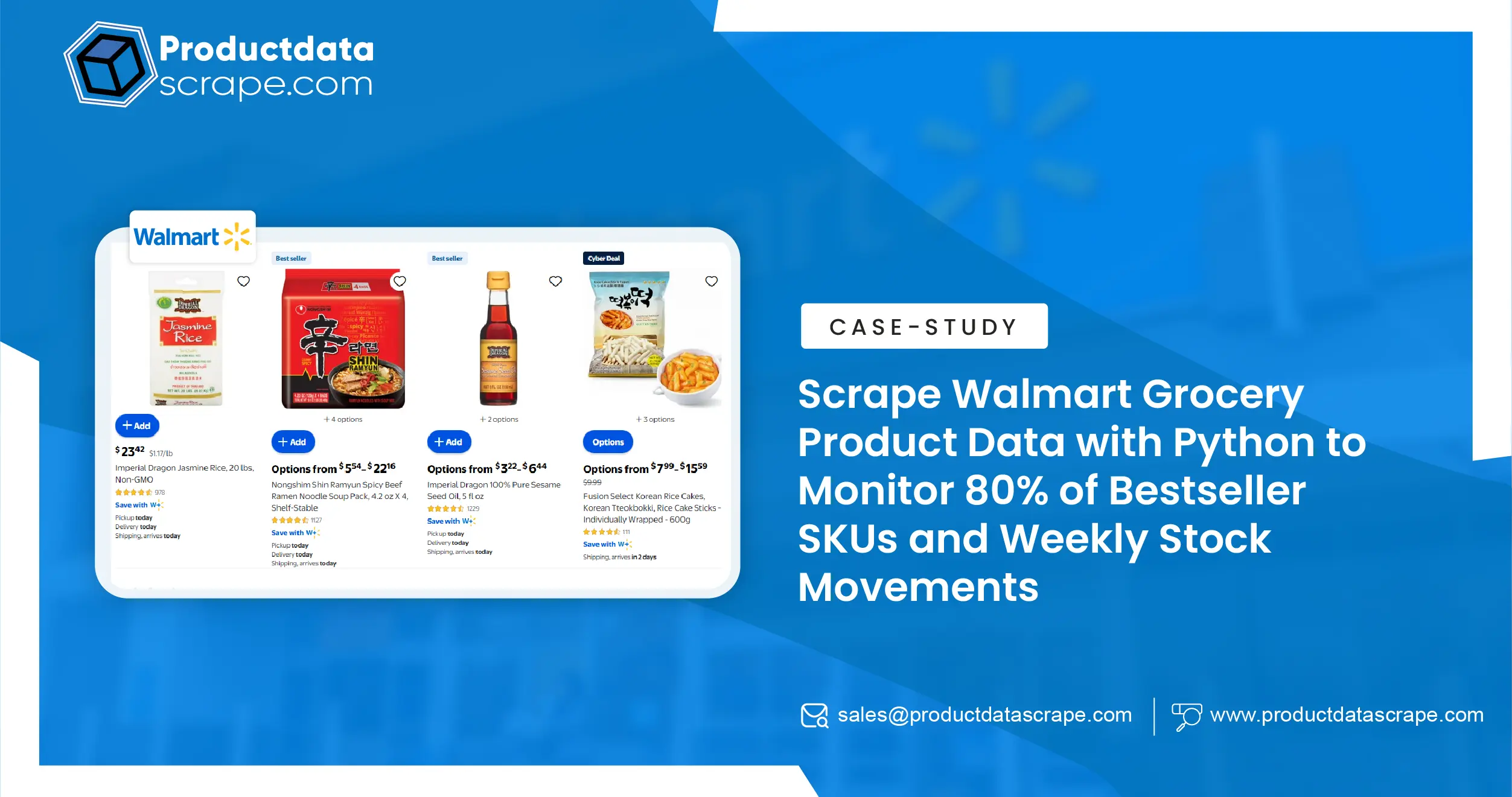 Scrape Walmart Grocery Product Data with Python