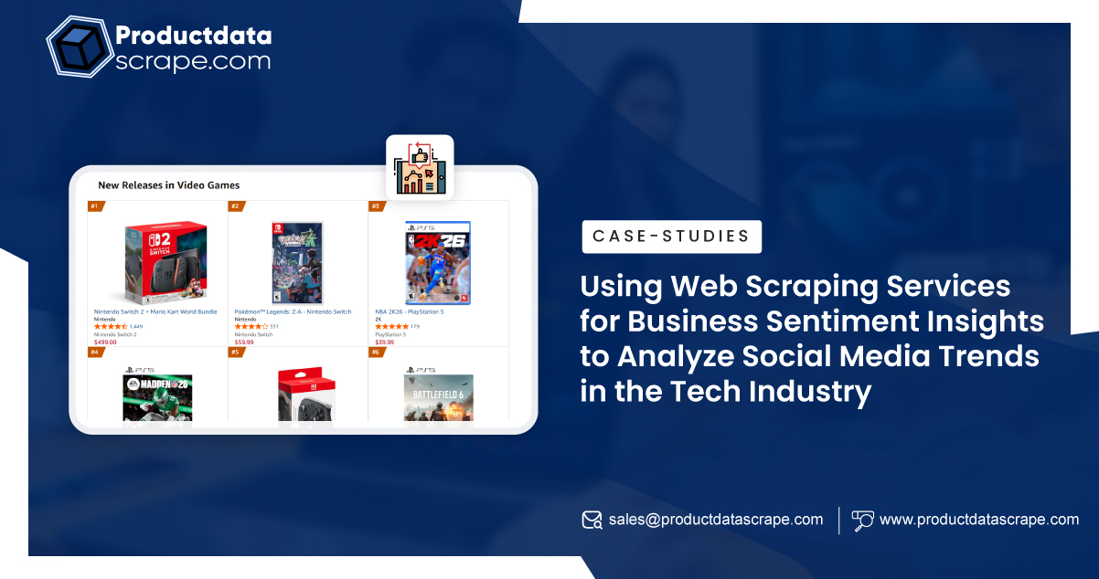 Using-Web-Scraping-Services-for-Business-Sentiment-Insights-to-Analyze-Social-Media-Trends-in-the-Tech-Industry