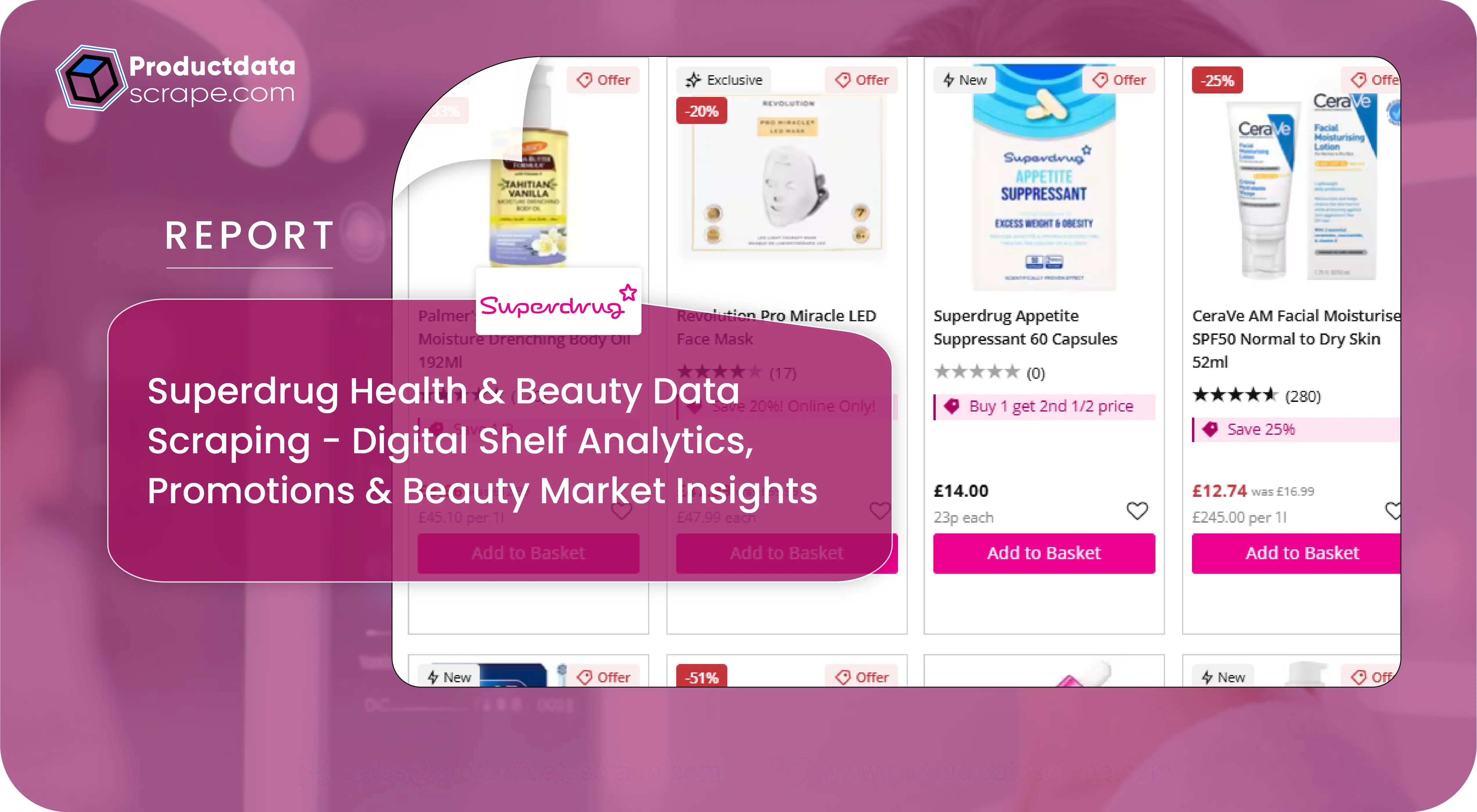 Superdrug Health & Beauty Scraper API Superdrug Health & Beauty Scraper API