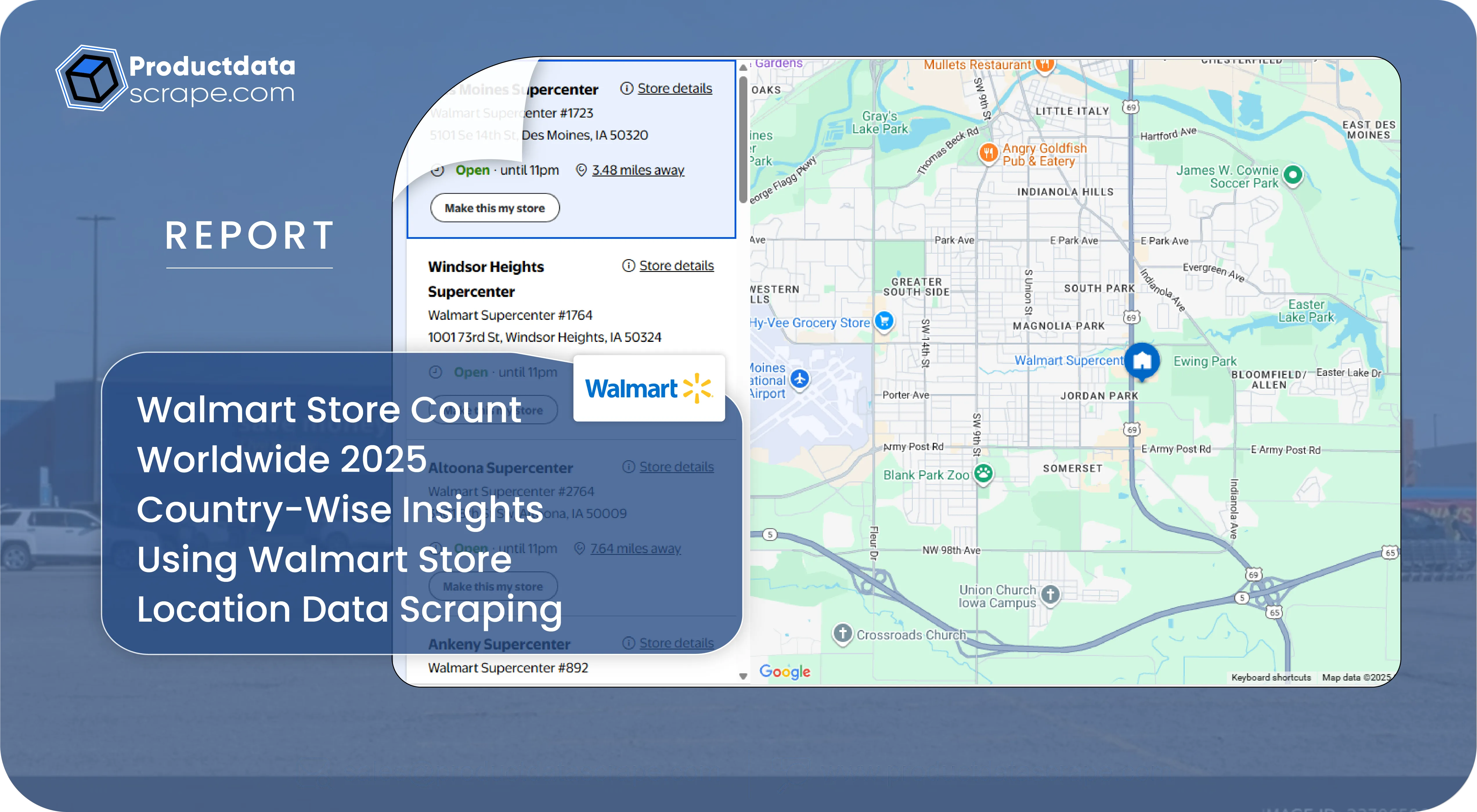 Walmart Store Count Worldwide 2025 – Country-Wise Insights Using Walmart Store Location Data Scraping