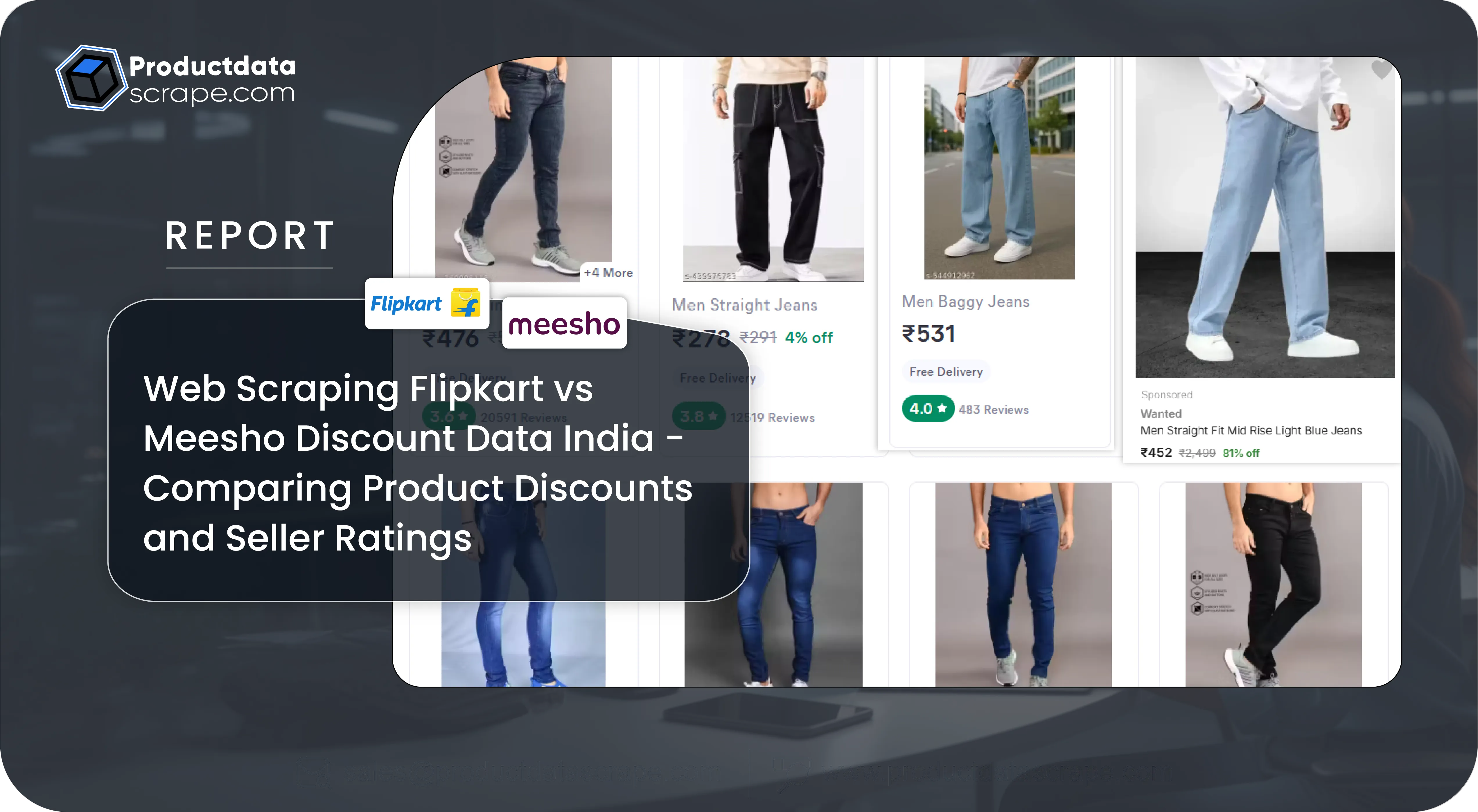 Web Scraping Flipkart vs Meesho Discount Data India - Comparing Product Web Scraping Flipkart vs Meesho Discount Data India - Comparing Product